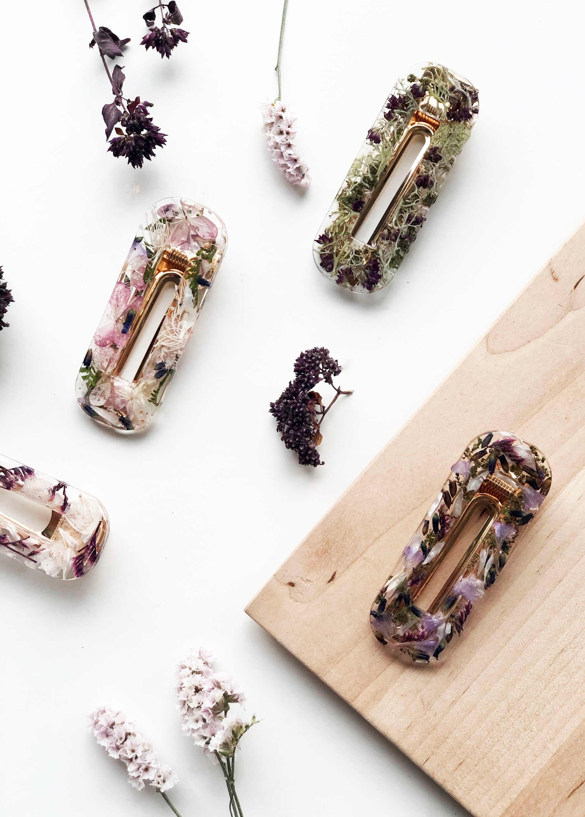 Hortensia - Hiuspinni aidoista kukista