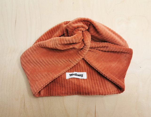 Woolberg Panta - Velour Terracotta Corduroy