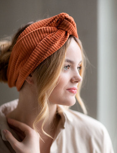 Woolberg Panta - Velour Terracotta Corduroy