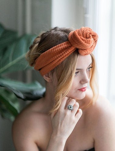 Woolberg Panta - Velour Terracotta Corduroy