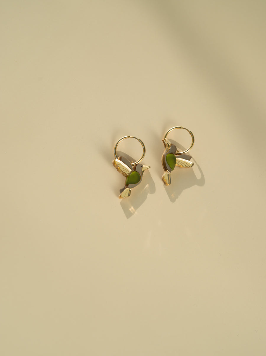 Kolibri - rengaskorvakorut