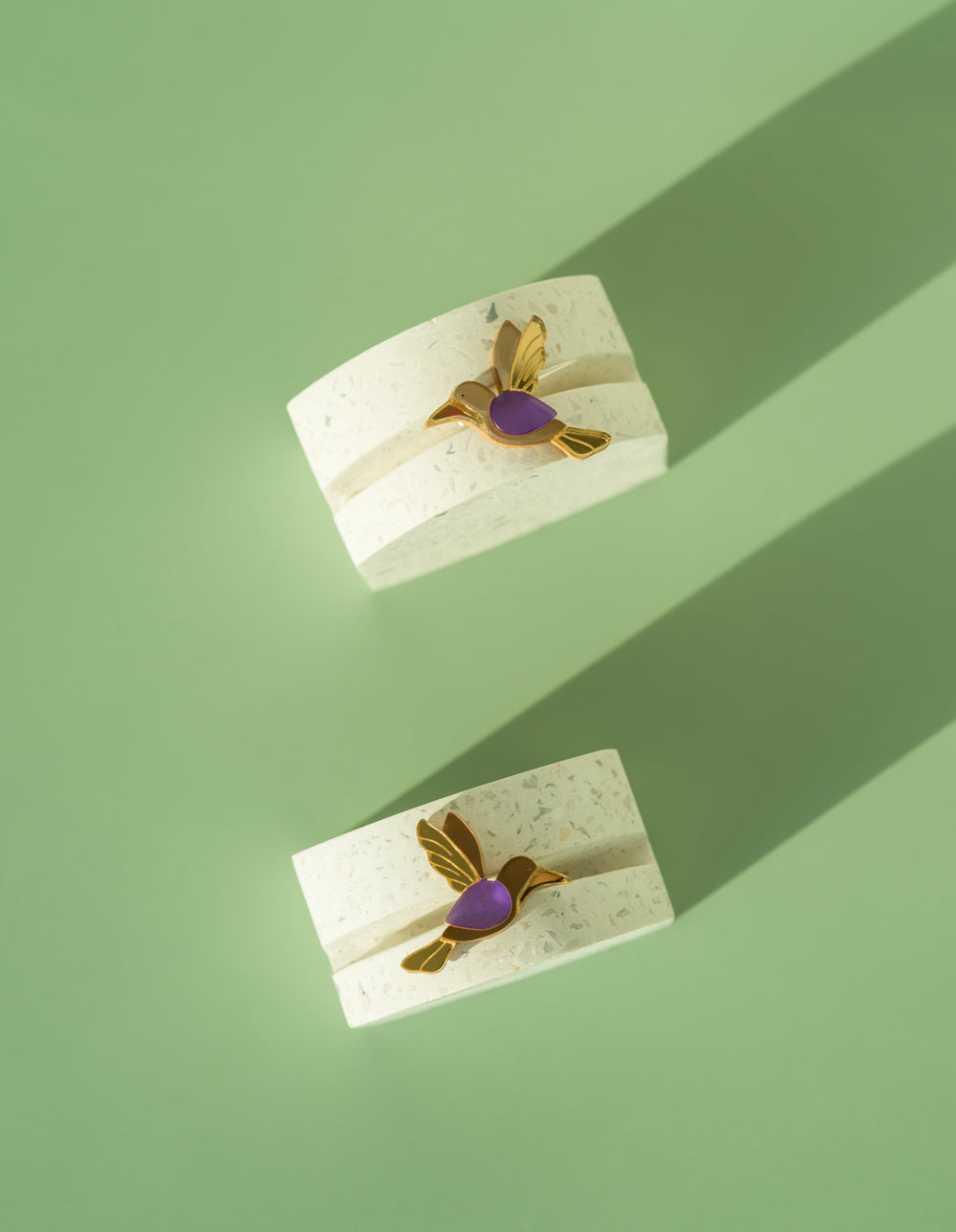 Kolibri - nappikorvakorut