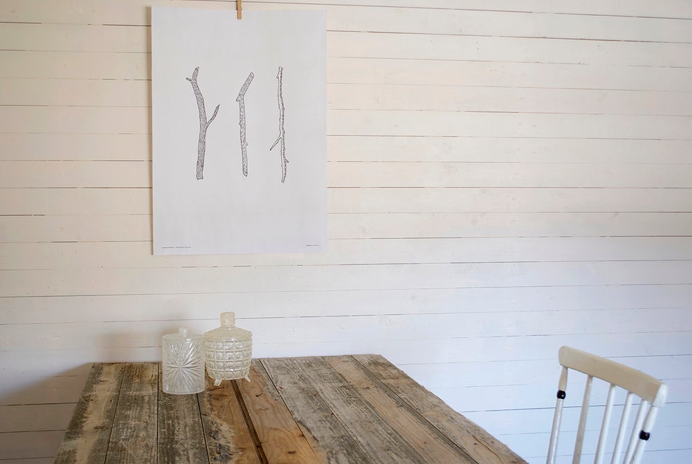 Kolme keppiä - juliste