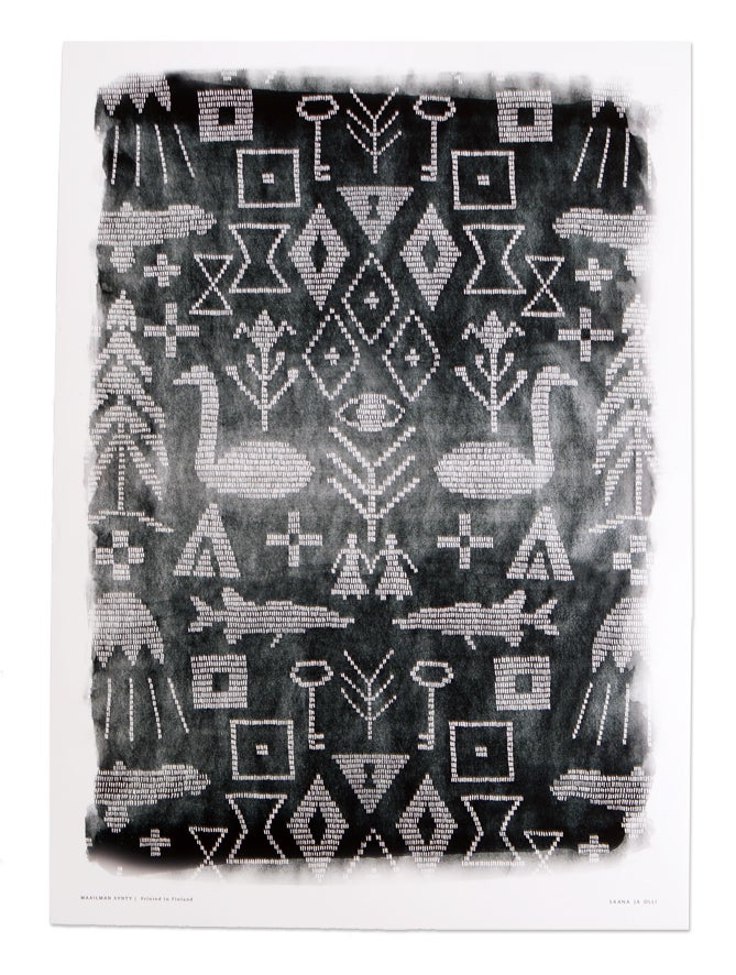 Maailman synty -juliste