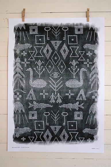 Maailman synty -juliste