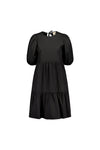 Tiered Mini Dress - Black