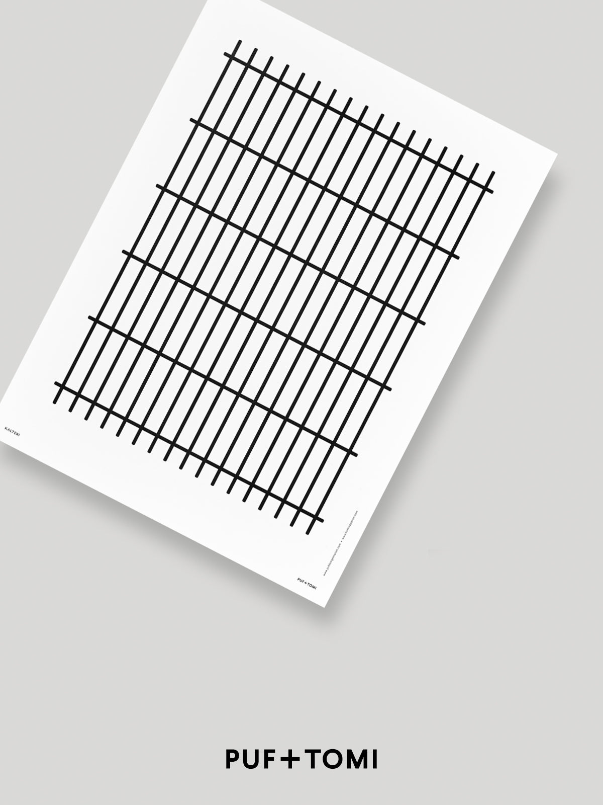 KALTERI Juliste - WHITE