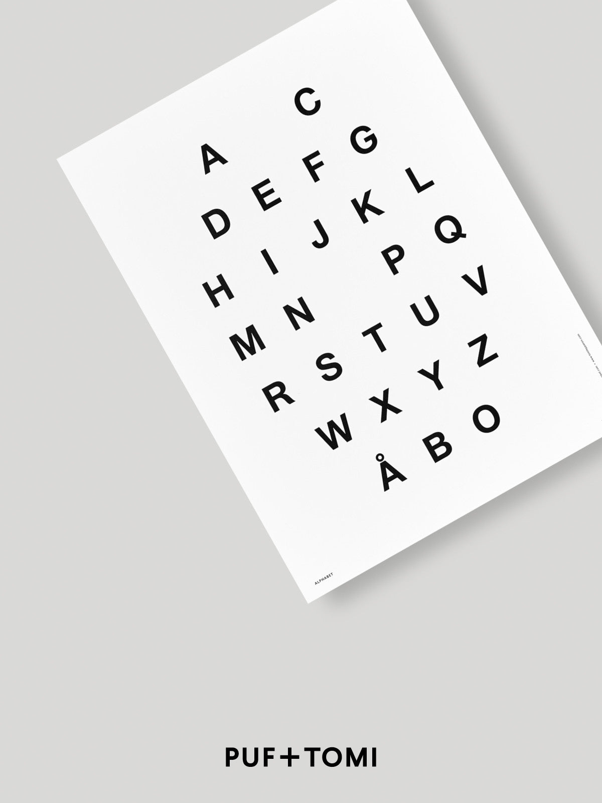 ALPHABET JULISTE - WHITE