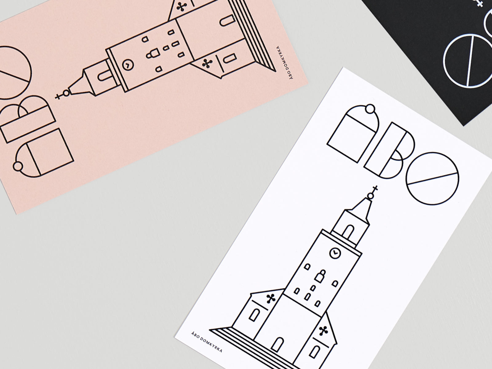 ÅBO DOMKYRKA Kortti - BLACK