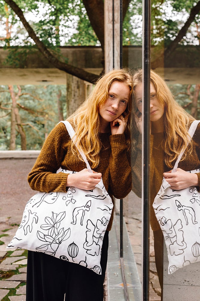 Onnenmaa Kangaskassi - Valkoinen