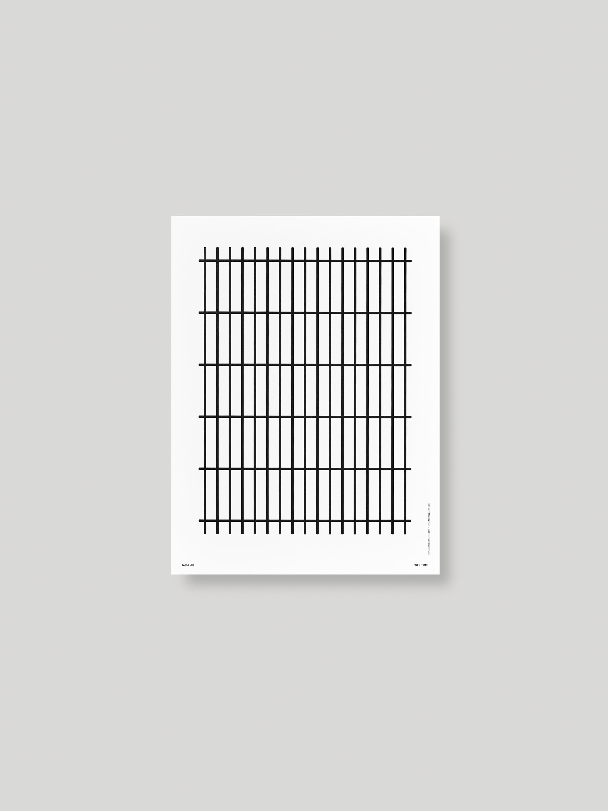 KALTERI Juliste - WHITE