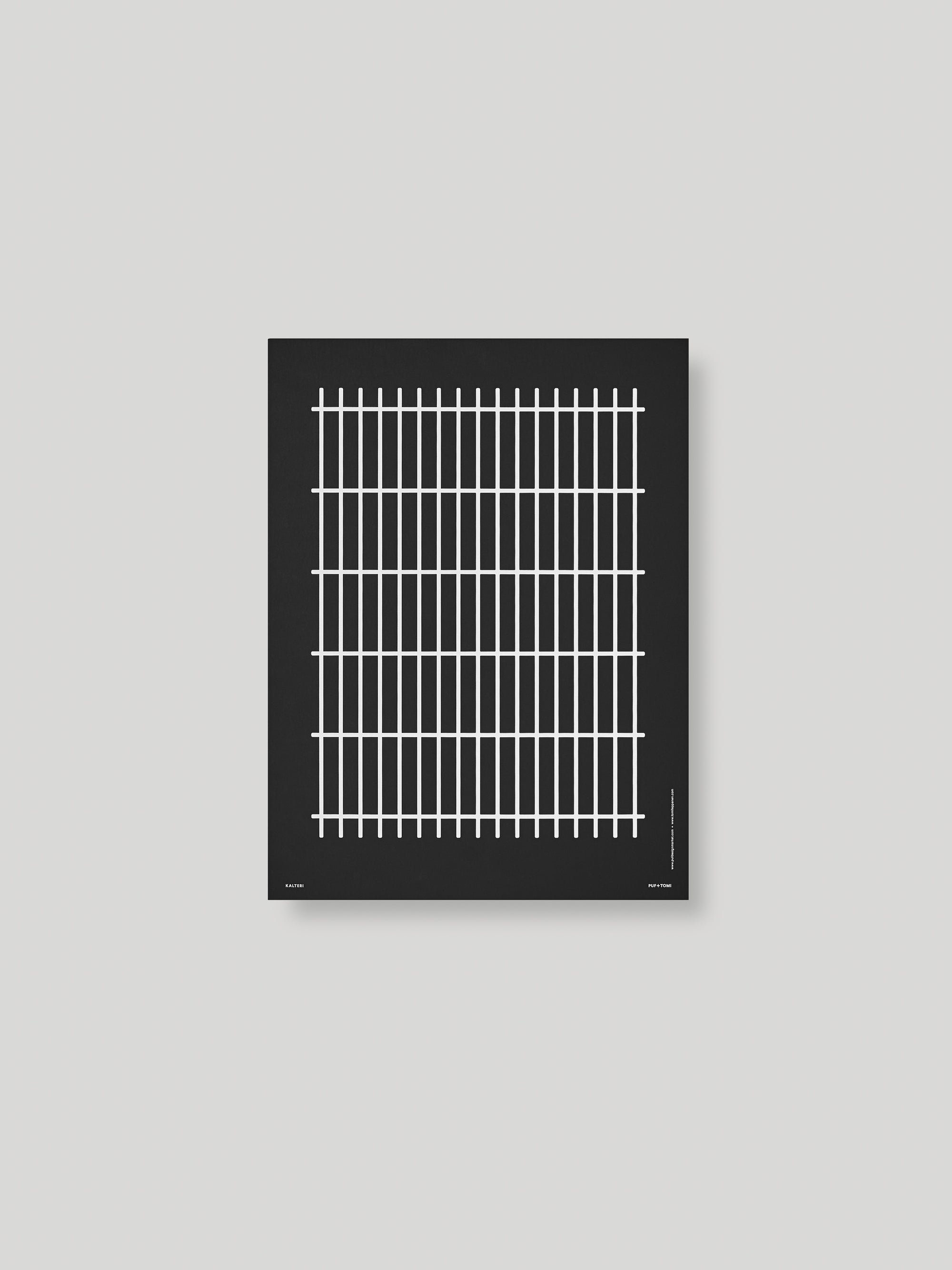 KALTERI Juliste - BLACK