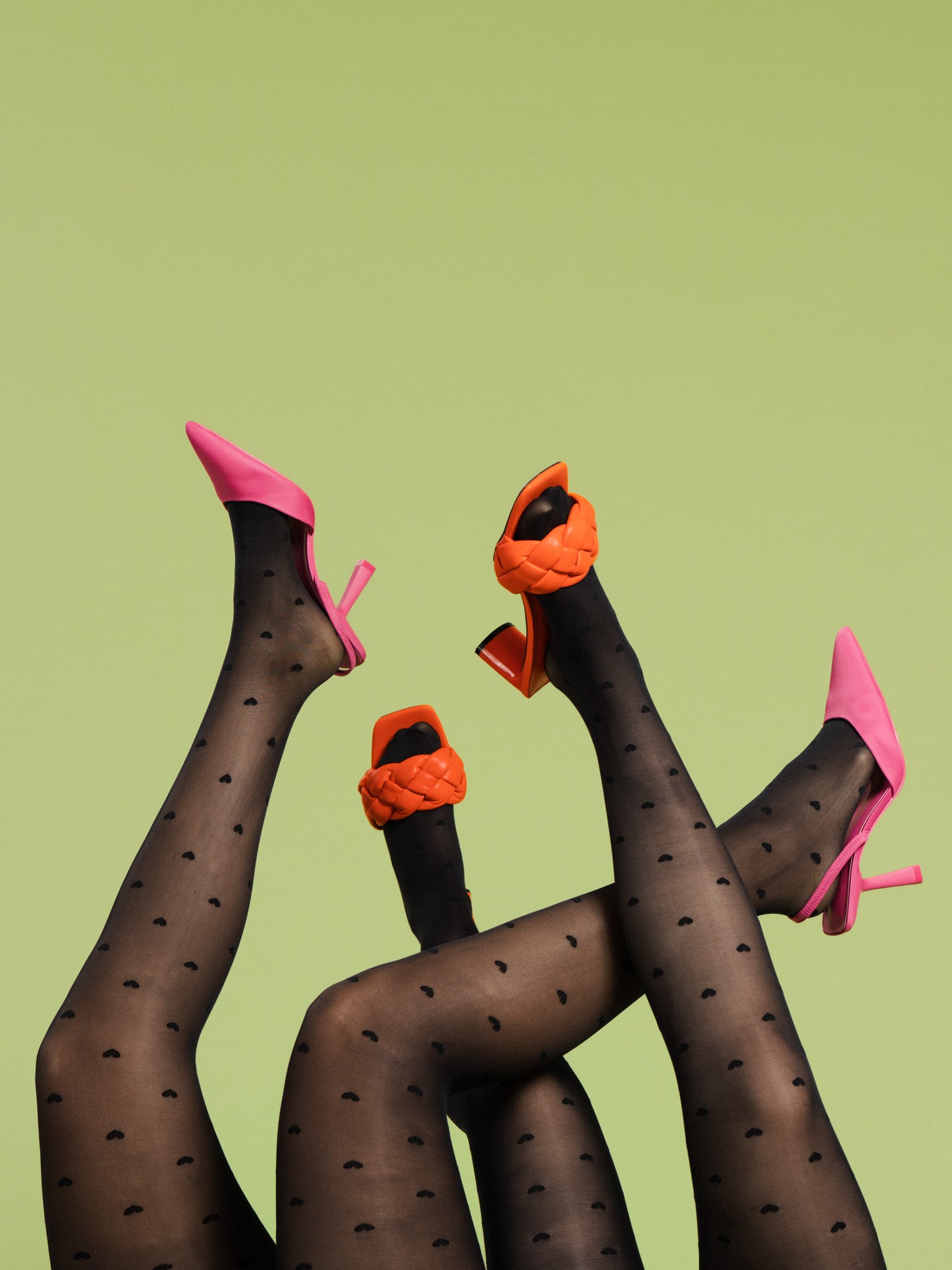 The 3D Pantyhose 20den - Hearts (1 pack)