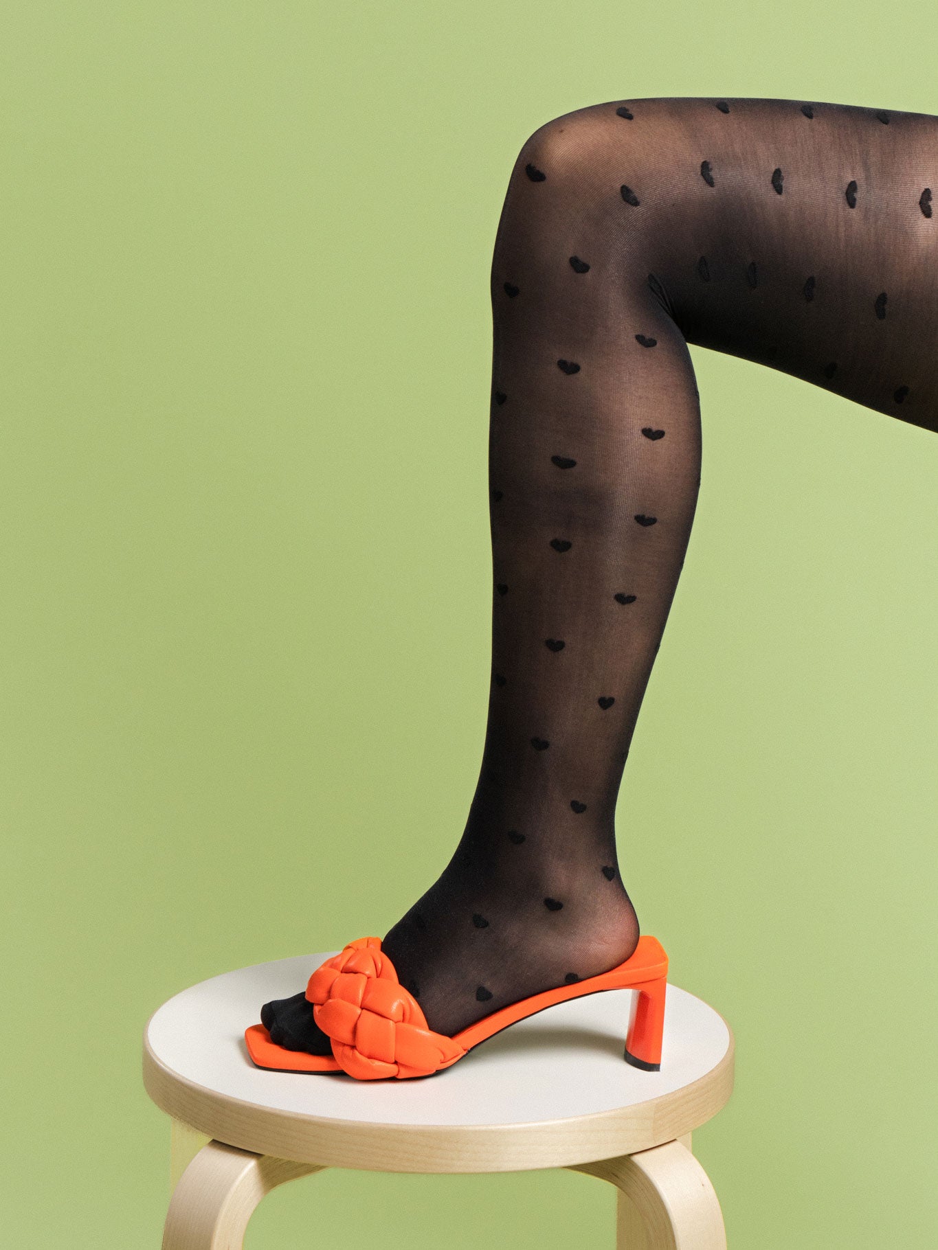 The 3D Pantyhose 20den - Hearts (1 pack)