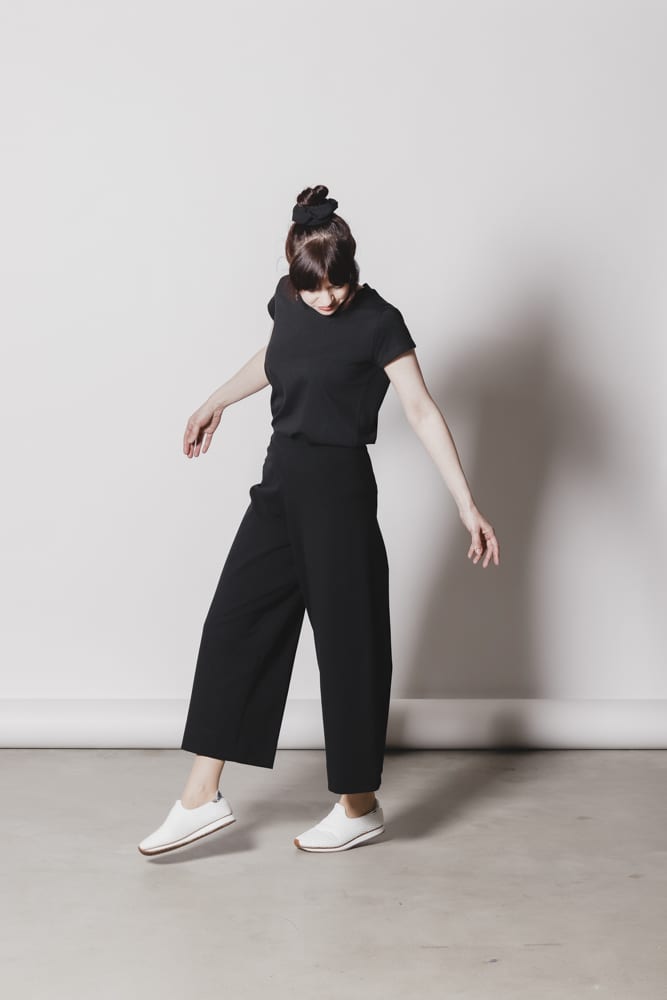 Aarre Alex Culottes housut musta