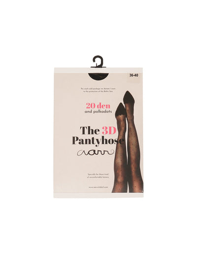 Women's 3D Pantyhose 20den - DOT (1 pack)