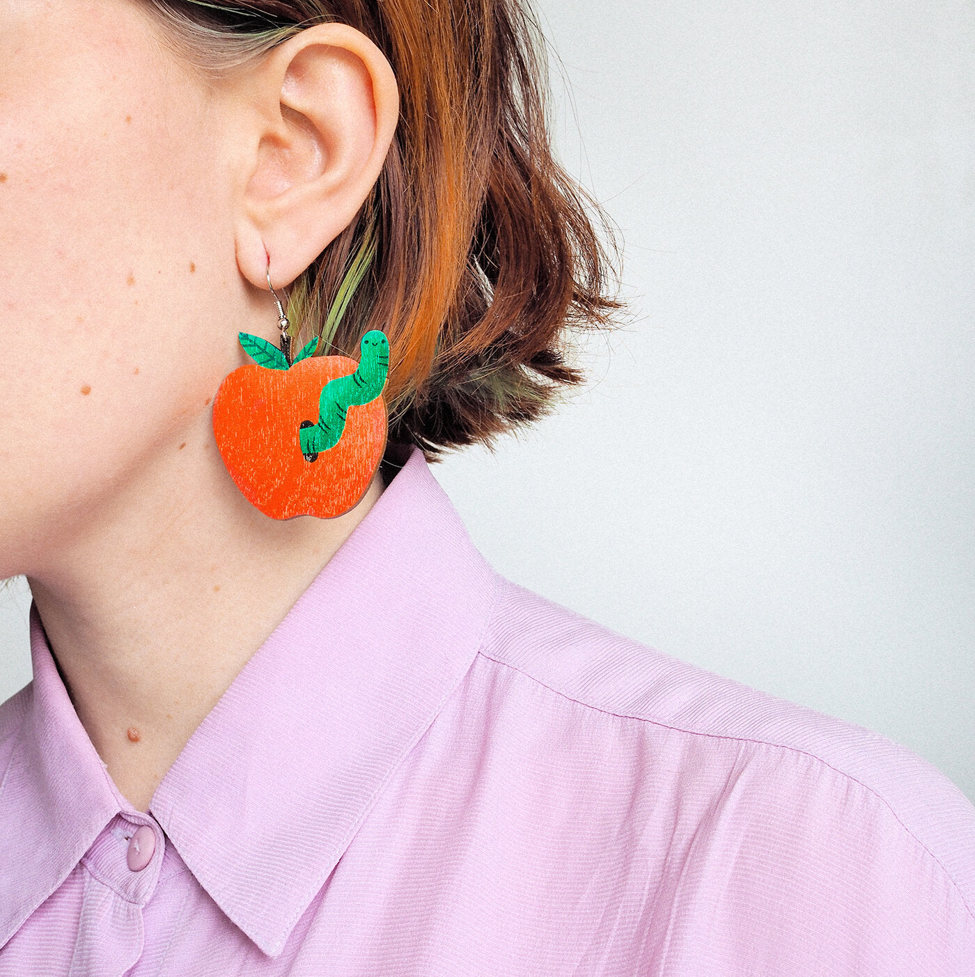 Apple Worm - korvikset