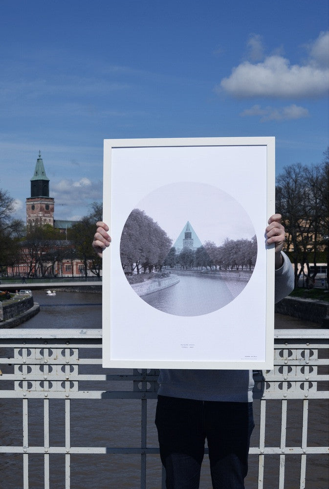 Aurajoki ennen - juliste