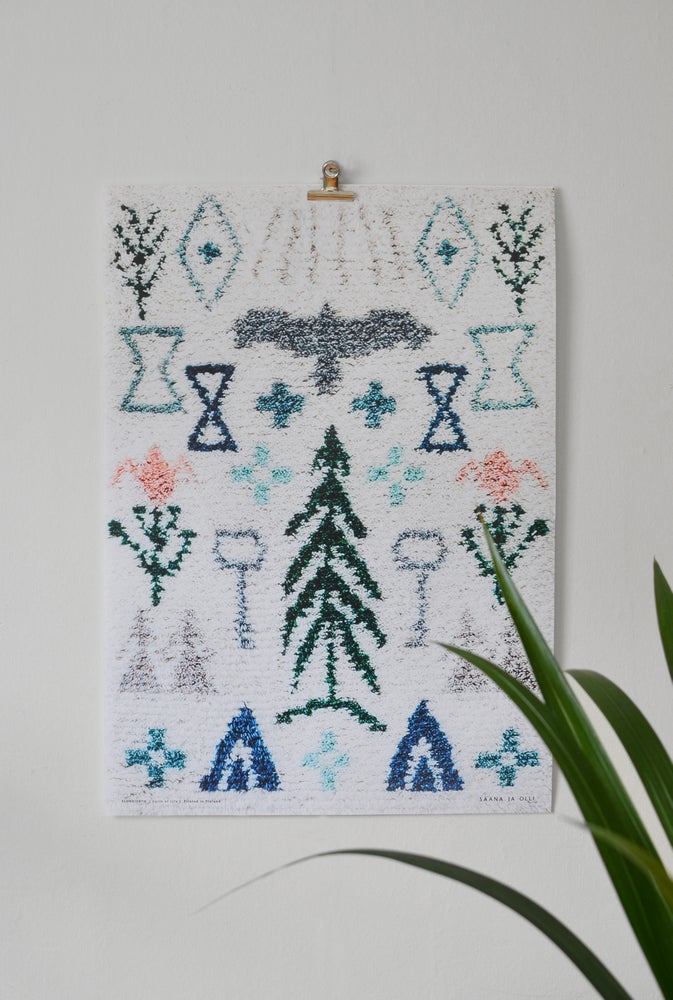 Elonkierto - juliste