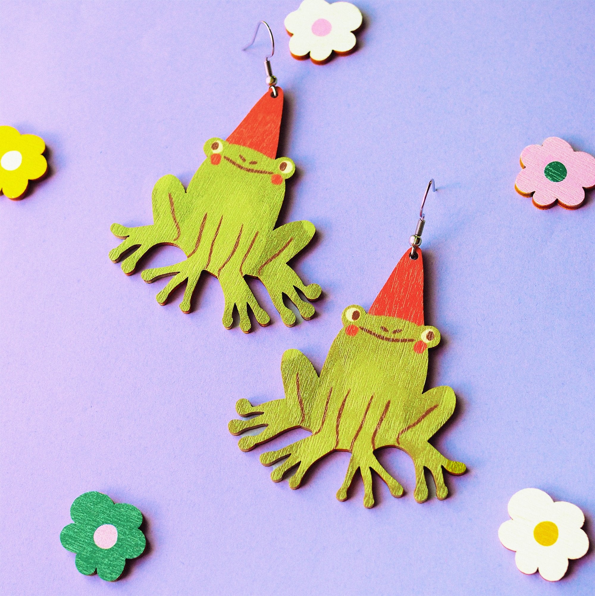 Taikurisammakko - korvikset