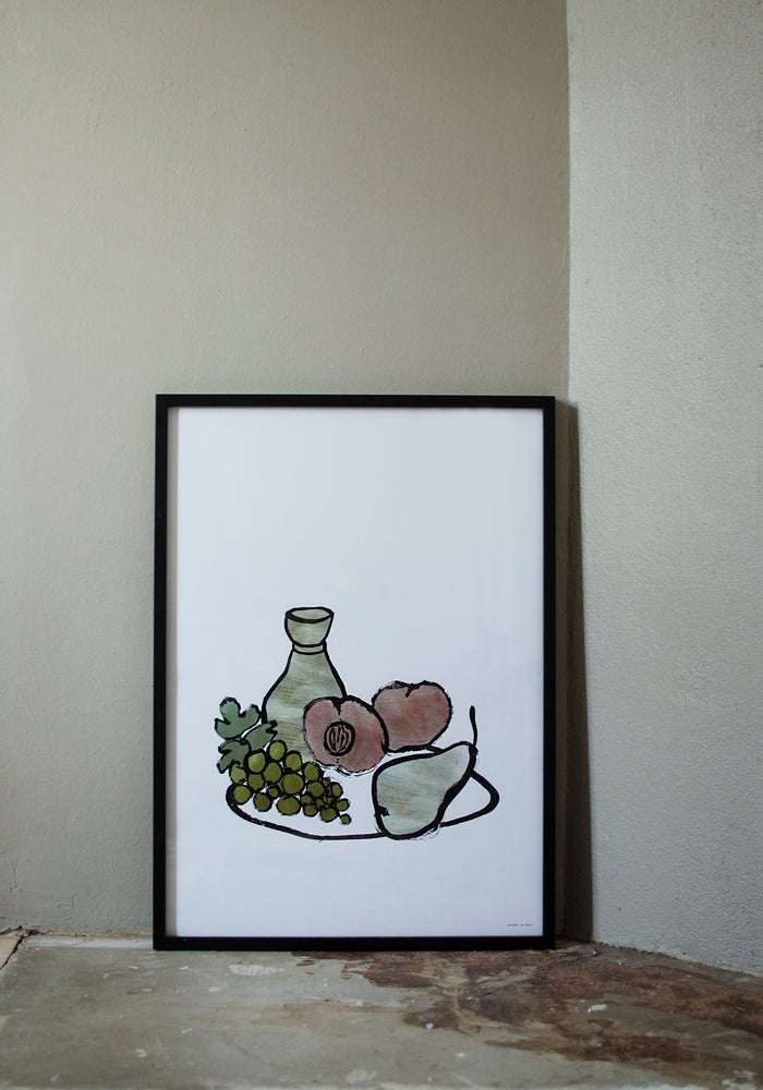 Hedelmäpeli - juliste