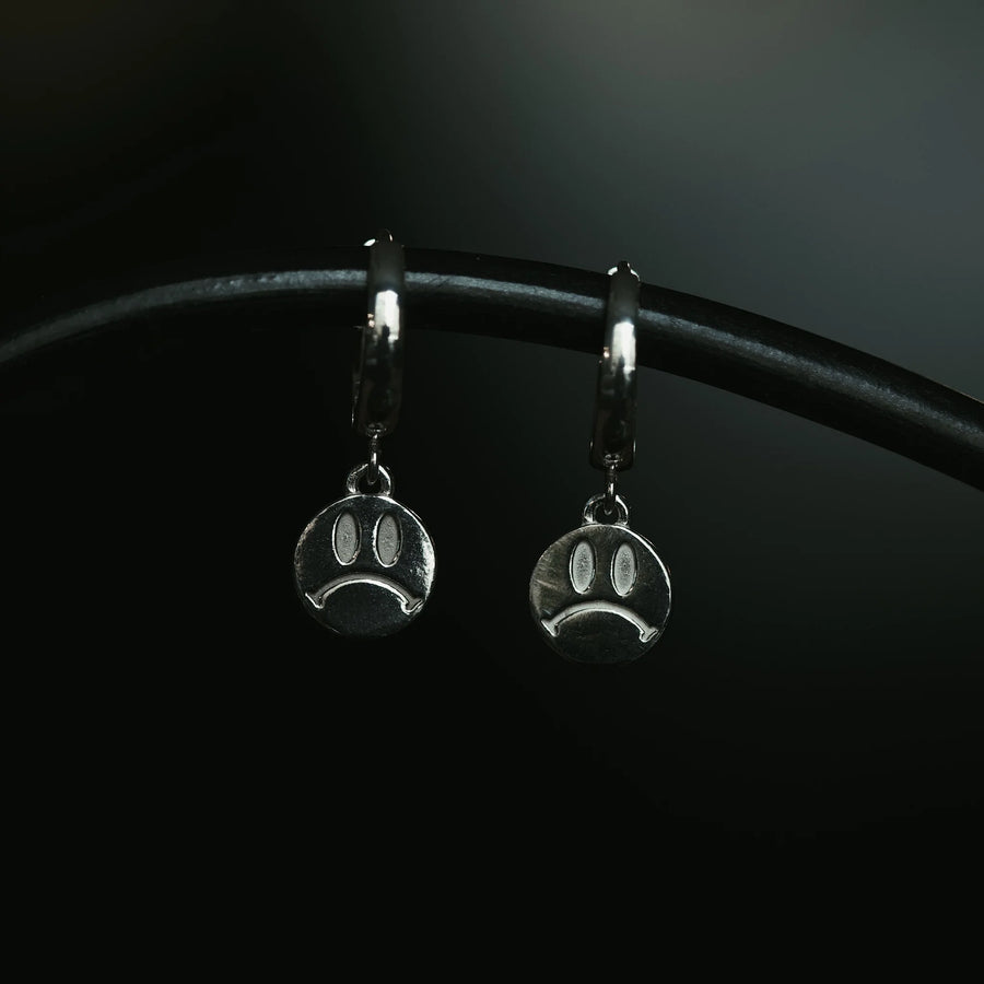 Mini Sad Earrings