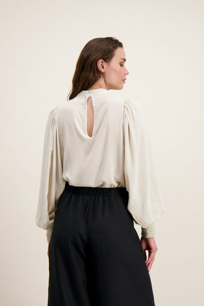 Puff Blouse - Champagne