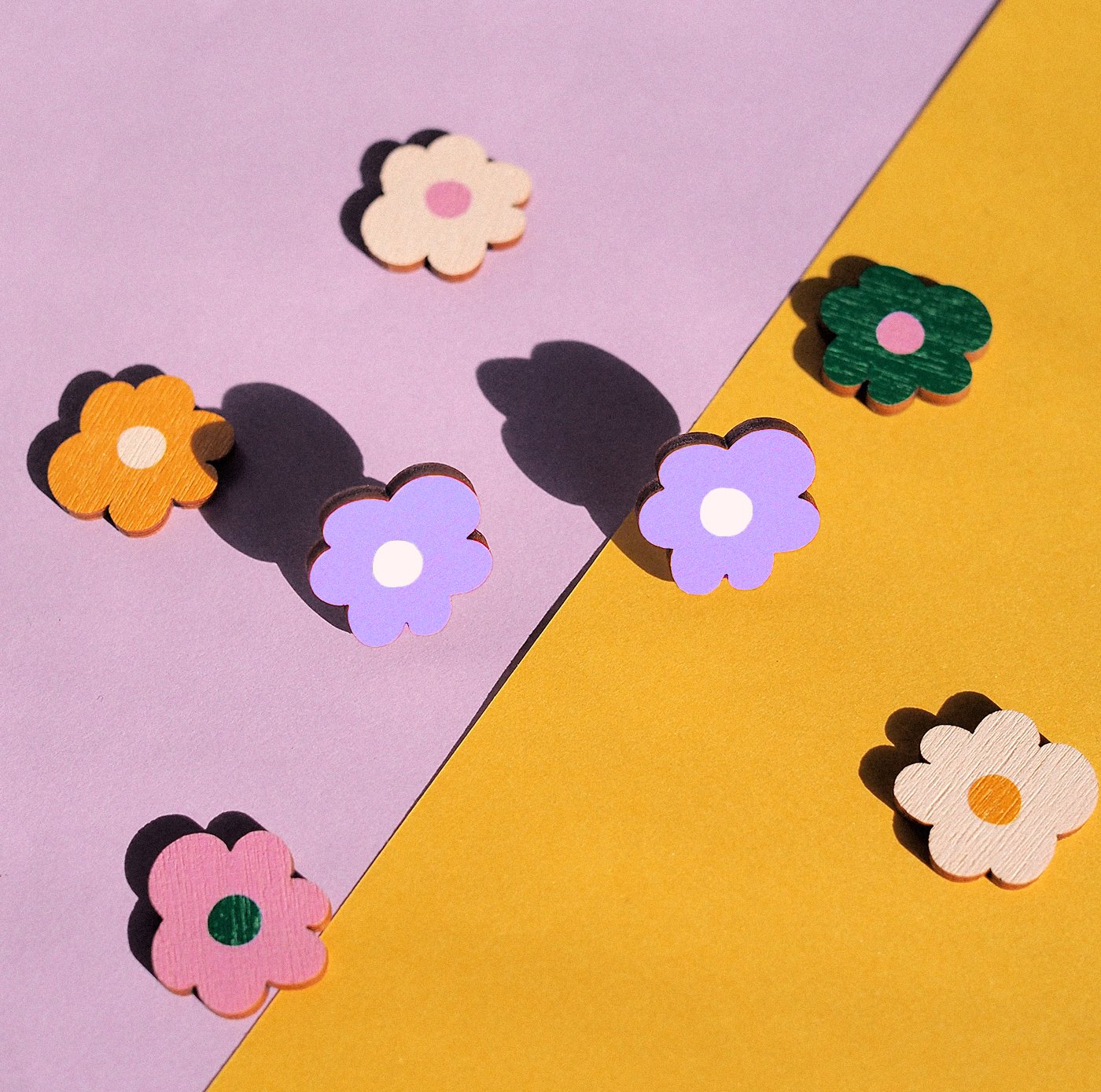 Pikkukukka - korvikset