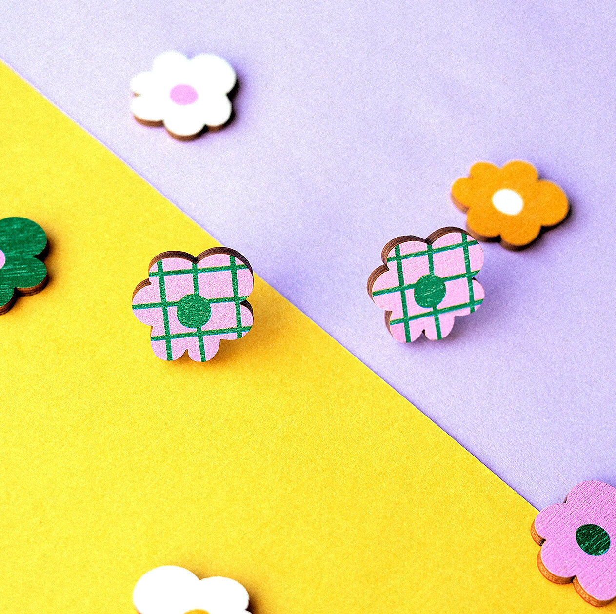 Pikkukukka - korvikset