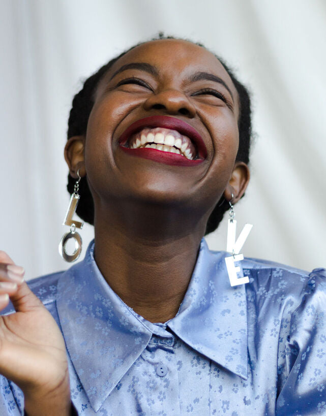 Love korvikset - hopeapeili