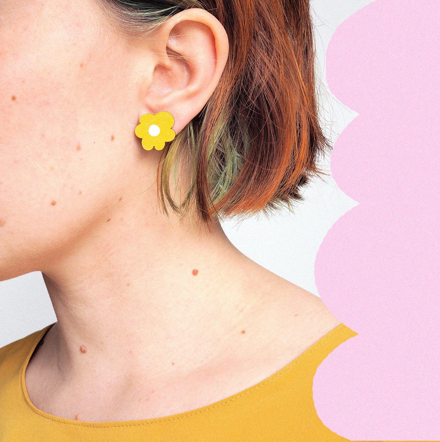 Pikkukukka - korvikset