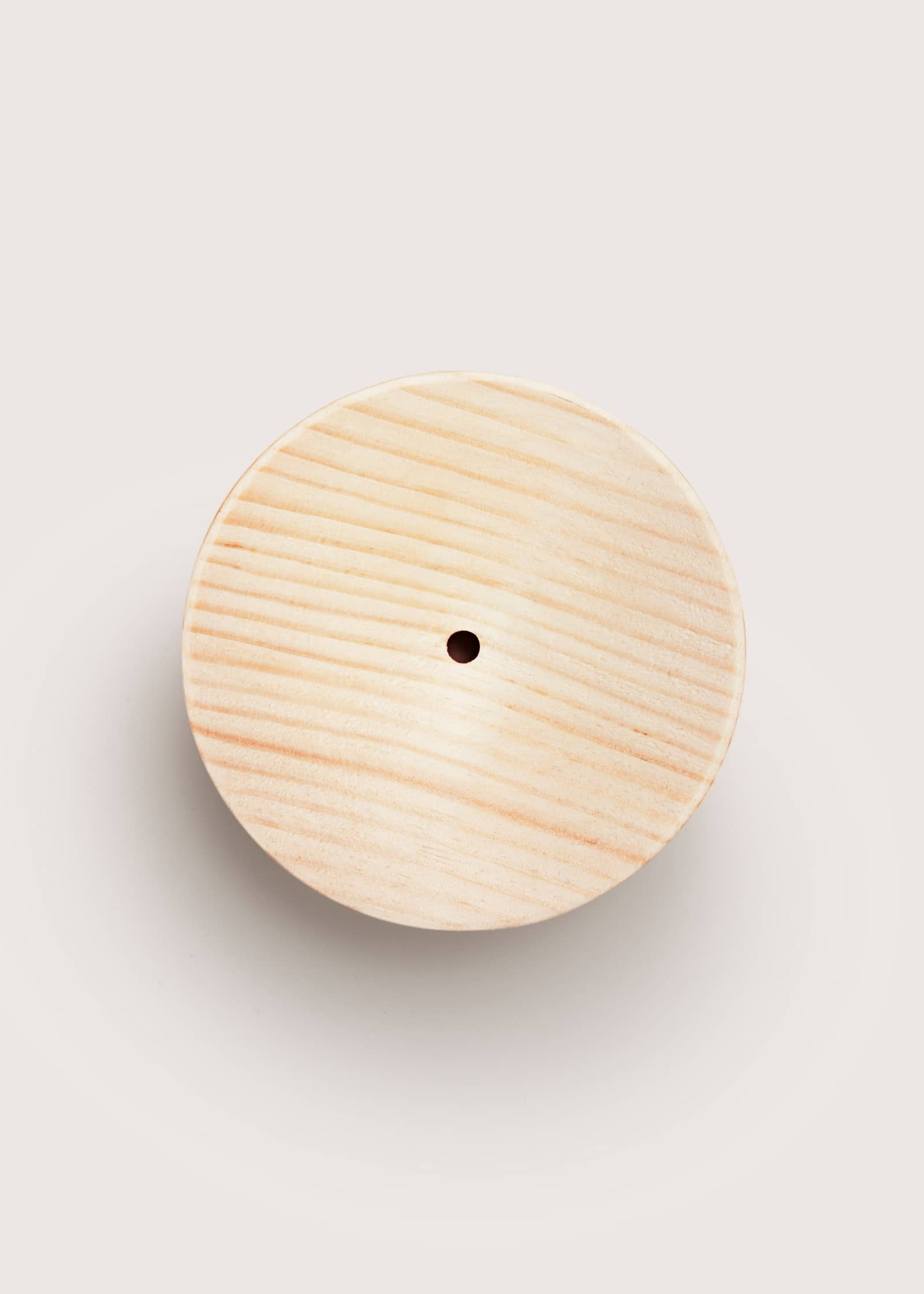 Soap plate natural round