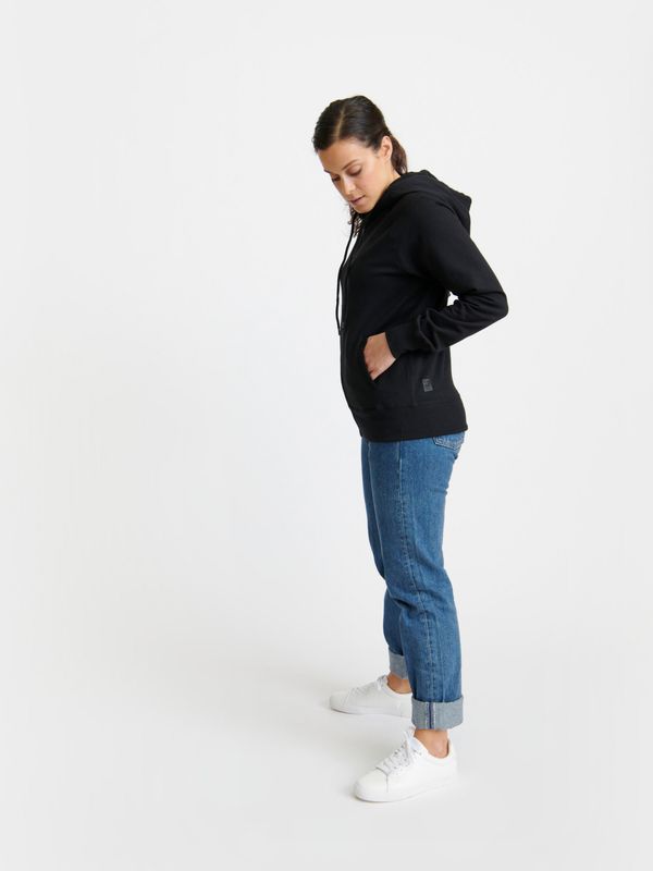 Pure Waste Zip Hoodie - Black