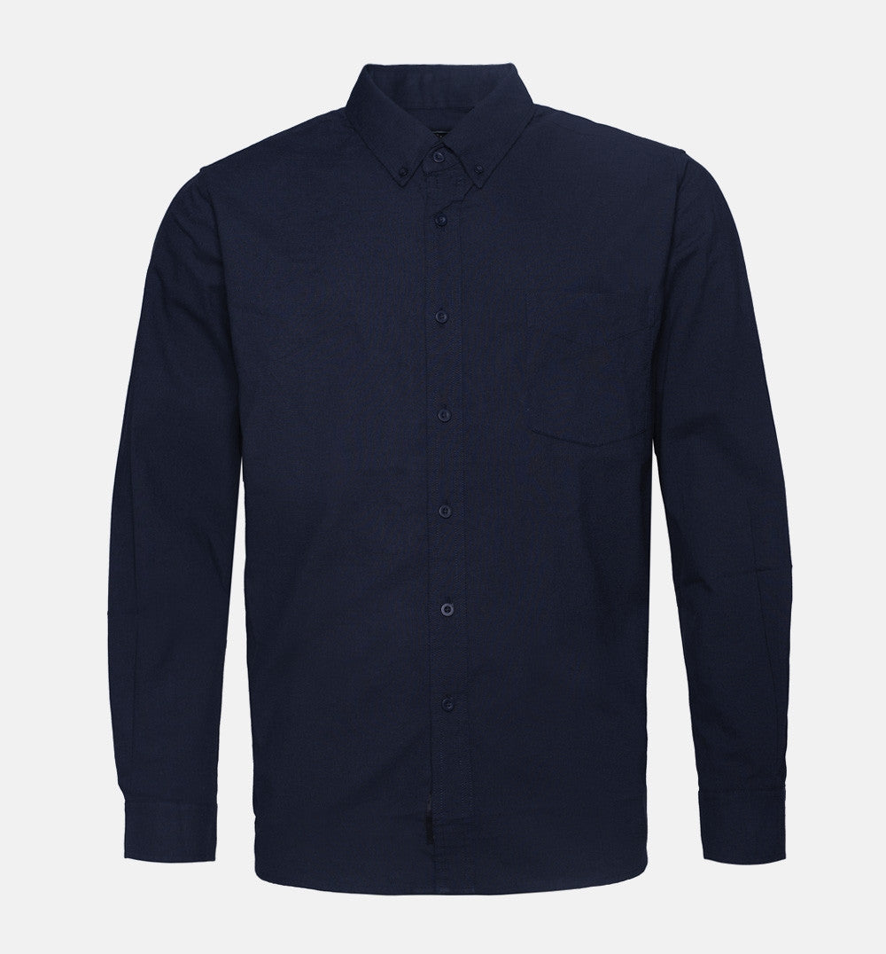 Button Down Shirt - Solid Navy