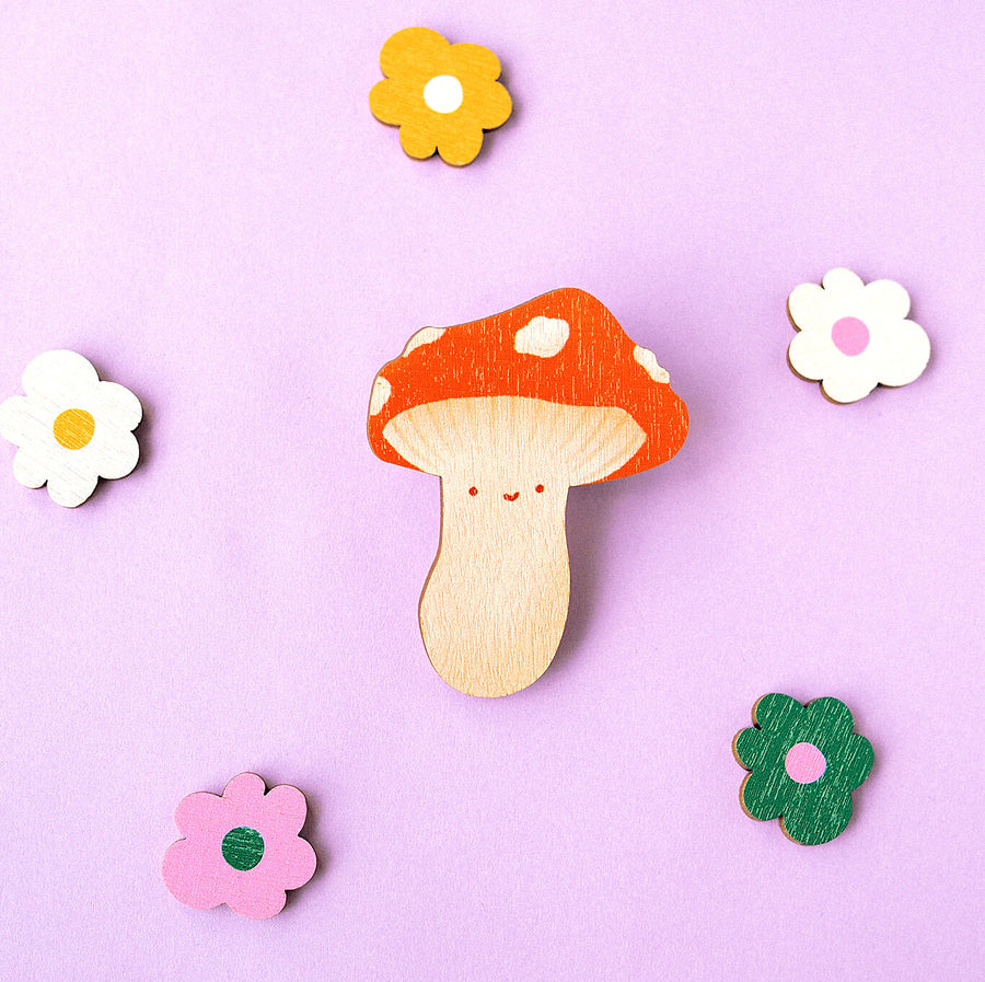 Sienikaveri - pinssi