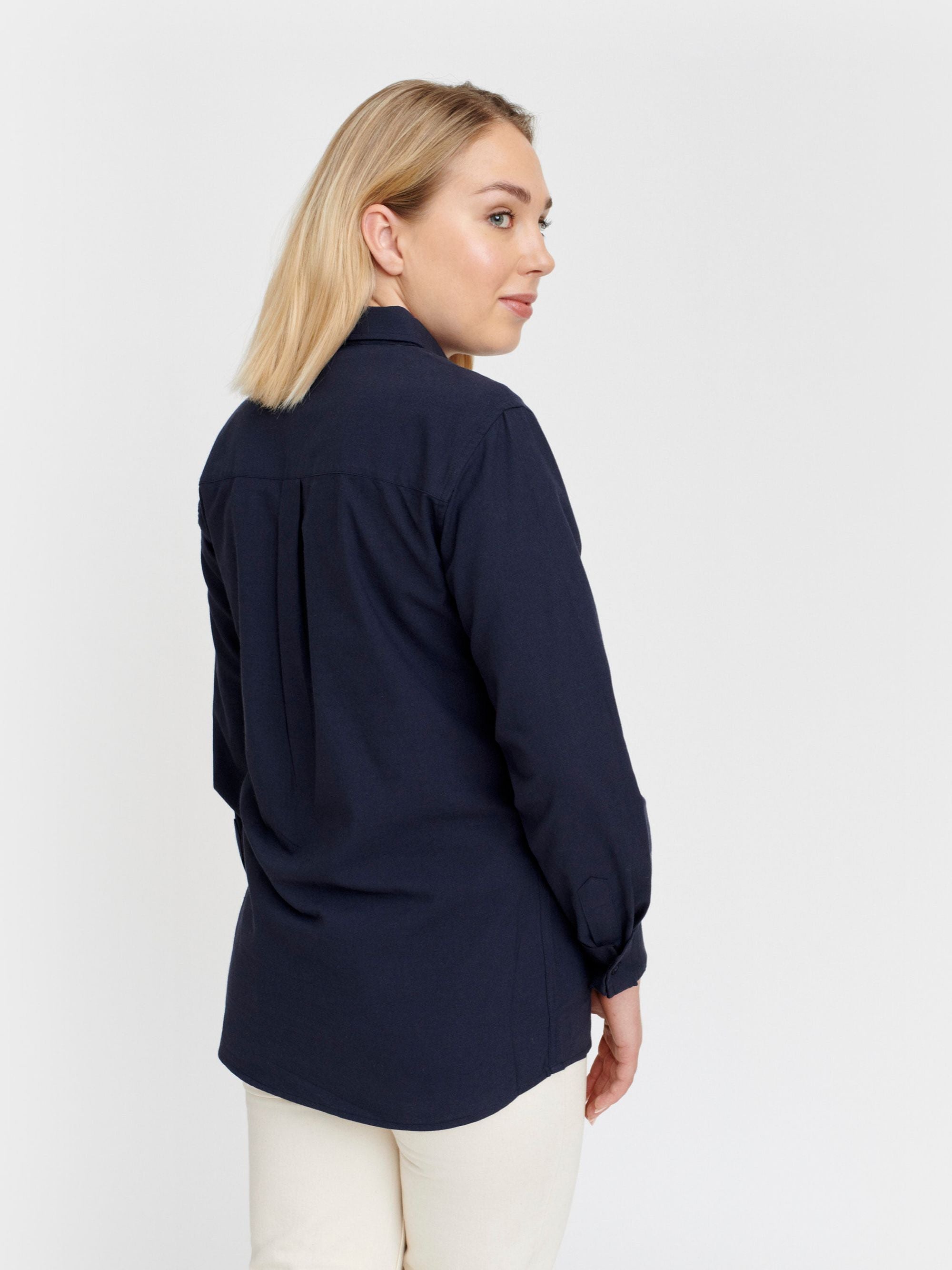 Button Down Shirt - Solid Navy