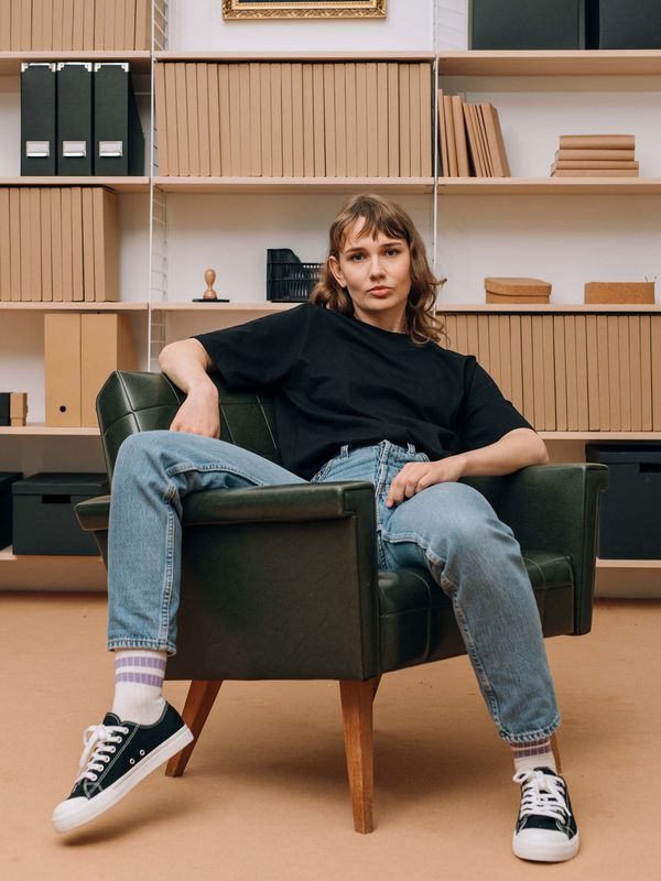 Loose Fit T-shirt - Black